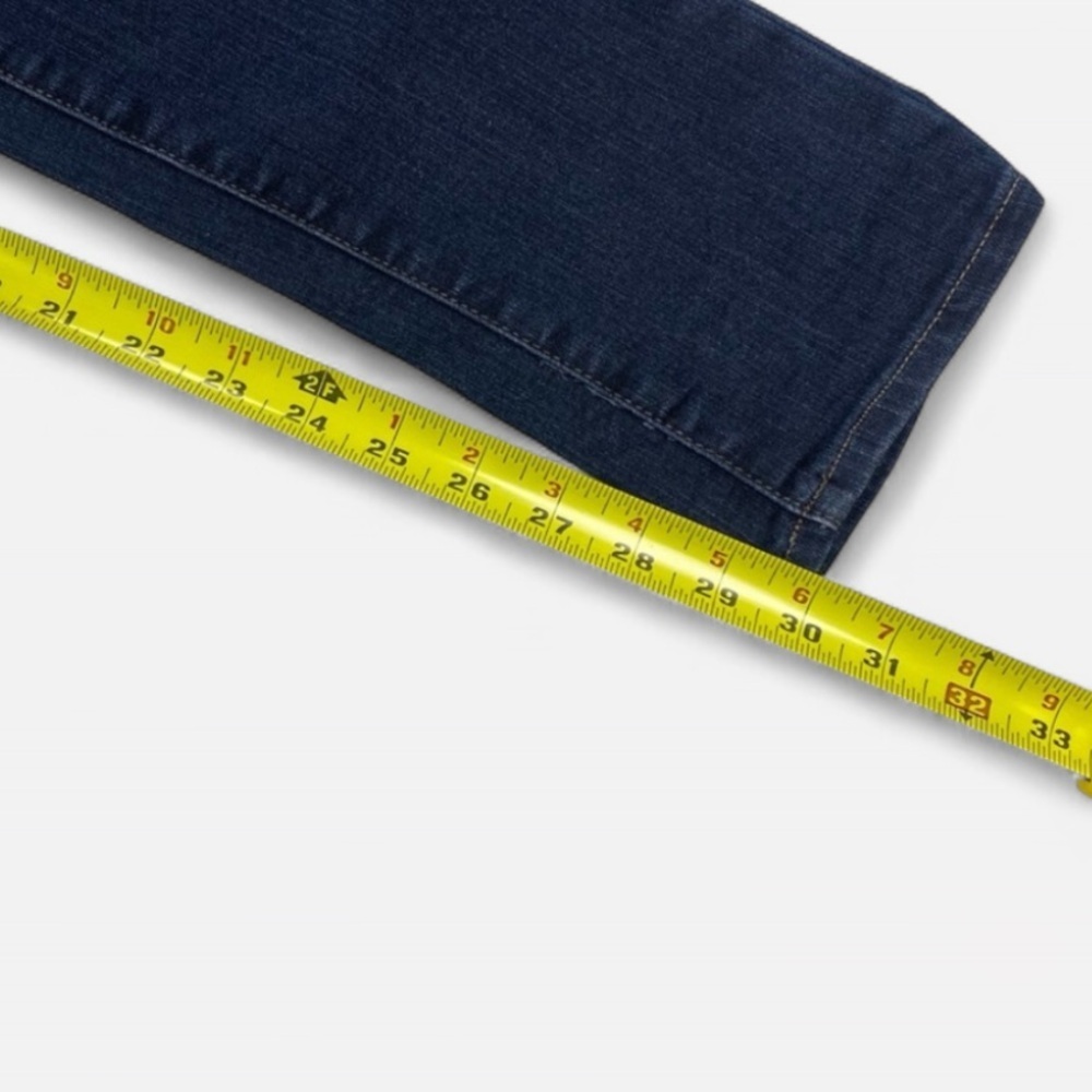 PAIGE Women’s Skyline Skinny Jeans Dark Blue Size 26 - Picture 13 of 14
